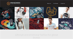 Desktop Screenshot of mandarincreative.com