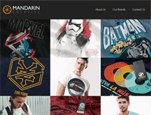 Tablet Screenshot of mandarincreative.com